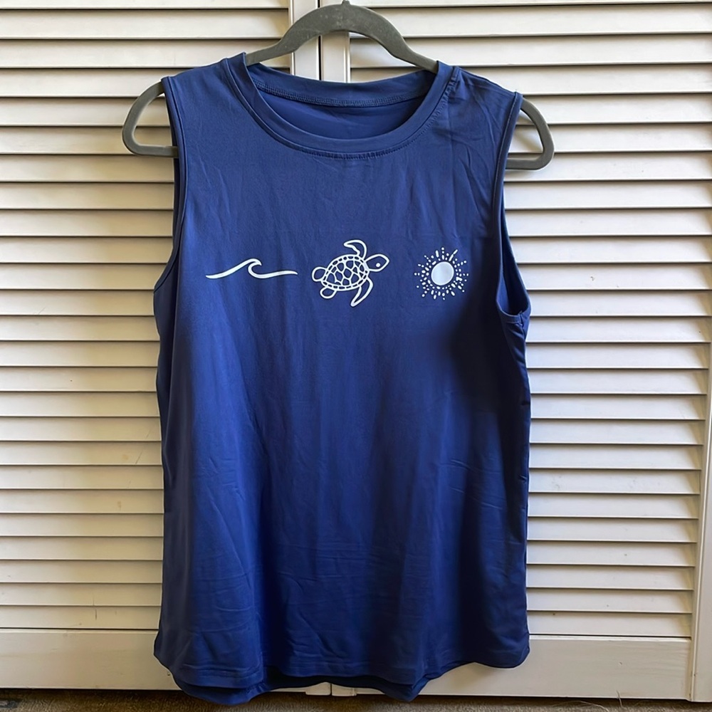 SHEIN Turtles tank top. Large. New. Never worn